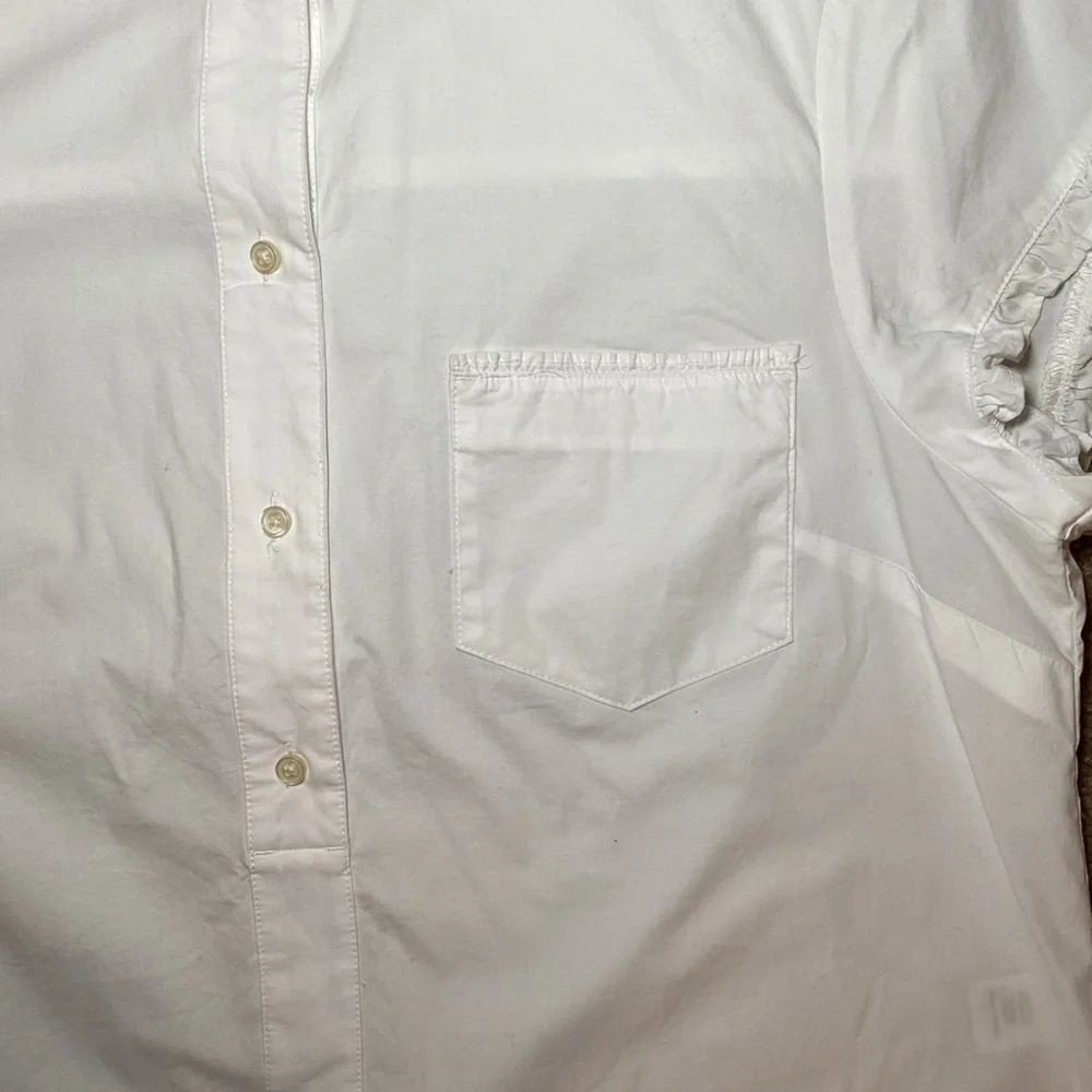 J. Crew Factory Fringe Trimmed Blouse - Picture 3 of 4